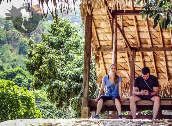 Searching for Signal in a Jungle in Thailand Calling from a remote location in Thailand