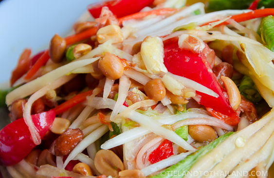 Som tum Thai's close up! Som Tum Thai