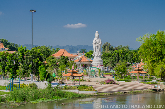 Scenic overlook at the Bridge on the River Kwai