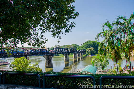 Bridge on theRiver Kwai, part of the Death Railway in Kanchanaburi, Thailand