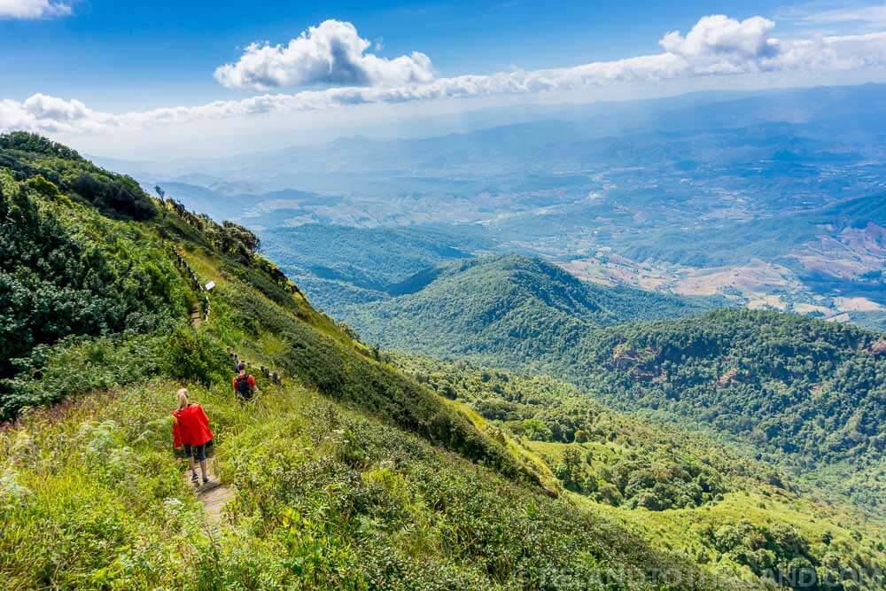 Valleys below Doi Inthanon