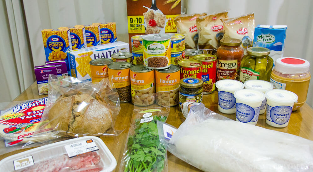 Cost of Food in Thailand: $100 of Imported Groceries