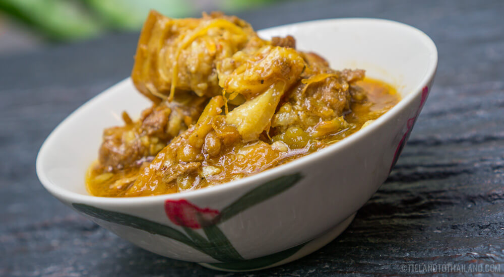 Gaeng Hunglay, or Pork and Ginger Curry, is a must try Northern Thai food