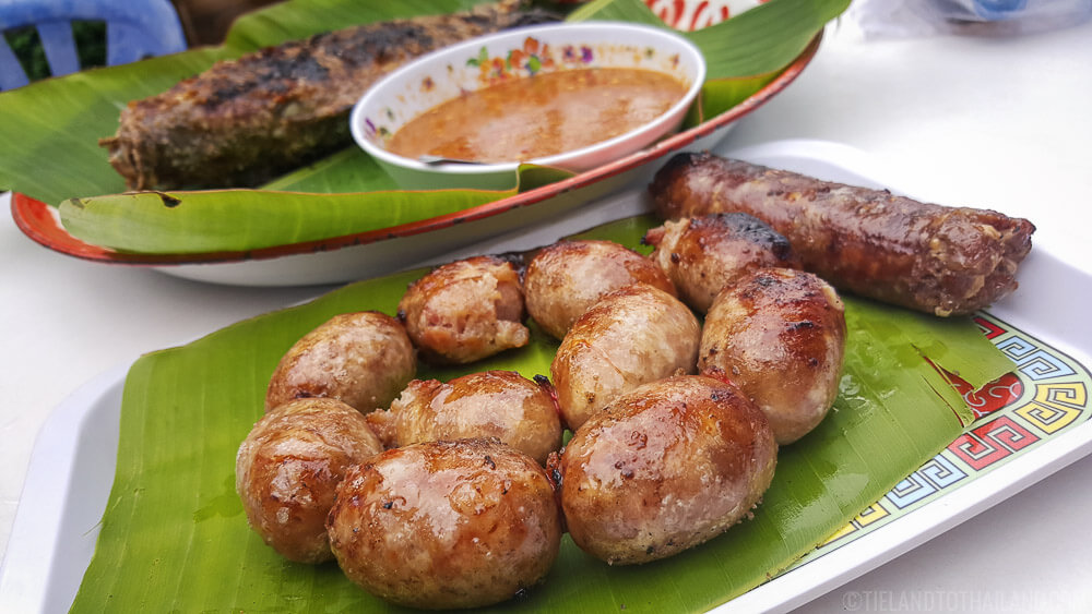 Sai Grok Isaan is a staple in Northeastern Thai Food
