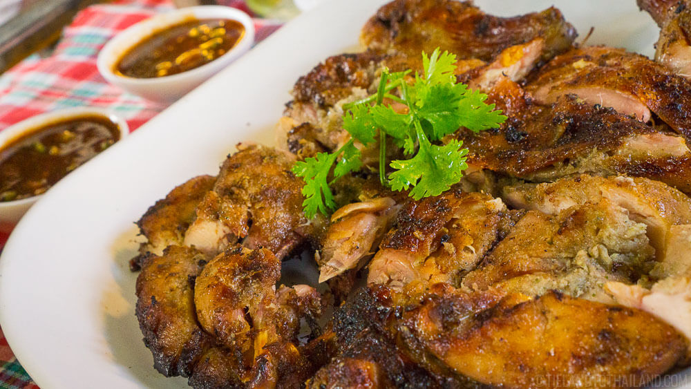 Classic Isaan Thai food: Gai Yang