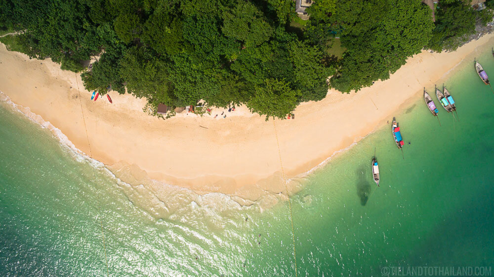 Railay Beach in Krabi Thailand